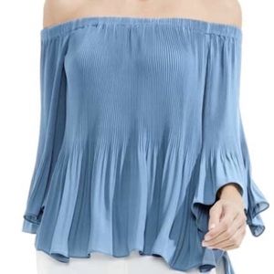 Vince Camuto Flounce Off-The-Shoulder Top